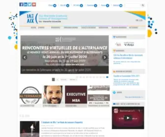 Iae-Aix.com(IAE Aix) Screenshot