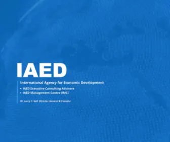 Iaed.com(The IAED Management Center) Screenshot