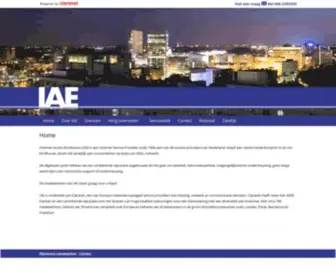 Iae.nl(Internet Access Eindhoven) Screenshot