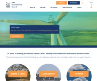 Iaenvironment.org(Leading the way to create a safe) Screenshot