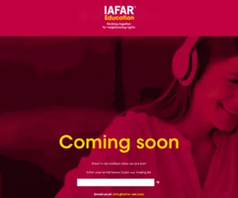 Iafar-ED.com(IAFAR Education) Screenshot