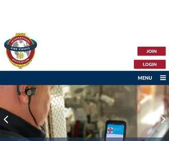 Iafc.org(The International Association of Fire Chiefs (IAFC)) Screenshot