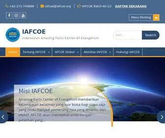 Iafcoe.org(AMANAT AGUNG) Screenshot