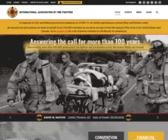 Iaff.org(Home) Screenshot