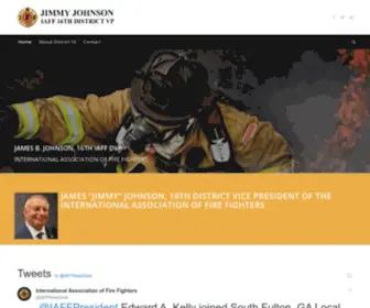 Iaff16.org(IAFF 16th District) Screenshot