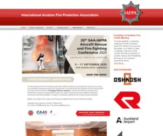 Iafpa.org.uk(International Aviation Fire Protection Association) Screenshot