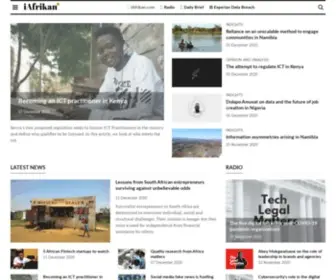 Iafrikan.com(Iafrikan) Screenshot