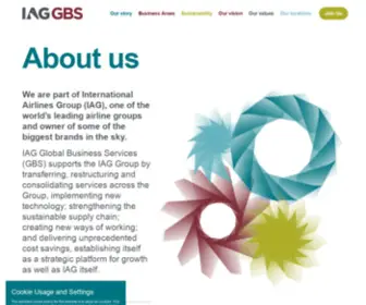 Iaggbs.com(Homepage) Screenshot