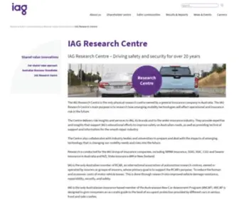 Iagresearch.com.au(IAG Limited) Screenshot