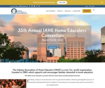 Iahe.net(IAHE was founded in 1983 and) Screenshot