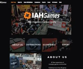 Iahgames.com(Main Page) Screenshot