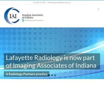 Iai-Wir.com(Imaging Associates of Indiana) Screenshot