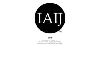 Iaij.org(INTERNATIONAL ASSOCIATION OF INDEPENDENT JOURNALISTS INC) Screenshot