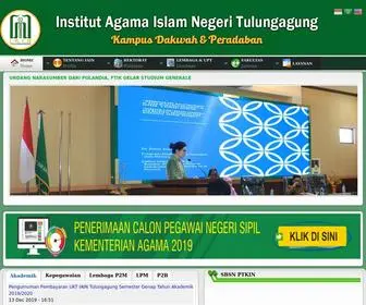 Iain-Tulungagung.ac.id(Web Server's Default Page) Screenshot