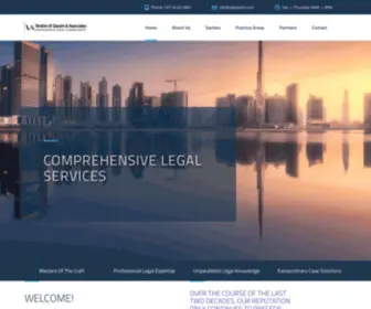 Ialqassim.com(Advocates &amp; Legal Consultants) Screenshot