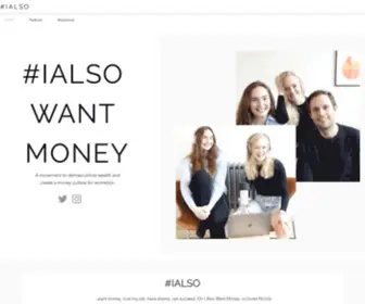 Ialso.io(I Also Want Money) Screenshot