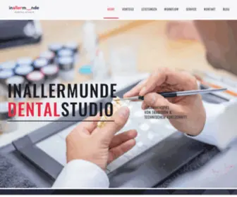 Iam-Dentalstudio.de(Zahntechnik Wernigerode inallermunde) Screenshot