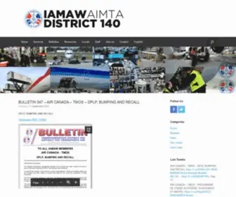 Iam140.ca(Transportation District 140) Screenshot