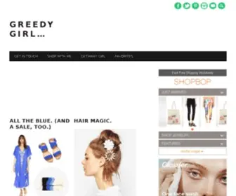 Iamagreedygirl.com(Greed is everywhere) Screenshot