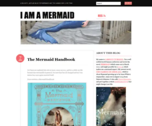 Iamamermaid.com(I am a mermaid) Screenshot