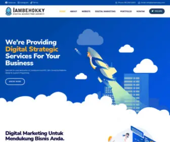 Iambehokky.com(Bali Web Design) Screenshot