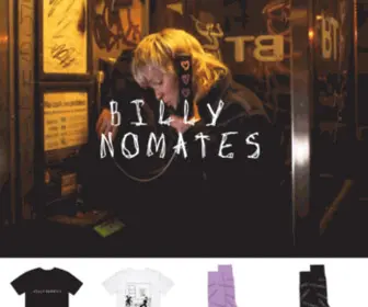 Iambillynomates.com(Billy Nomates) Screenshot