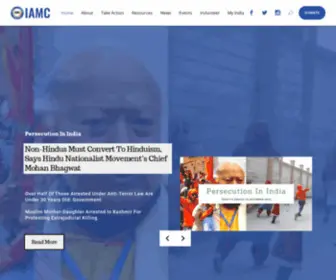 Iamc.com(Home) Screenshot