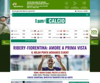 Iamcalcio.it(I AM CALCIO ITALIA) Screenshot