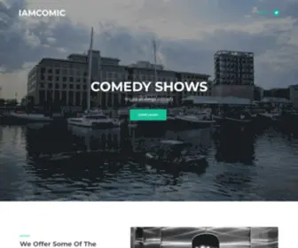 Iamcomic.co.za(South African Comedians) Screenshot