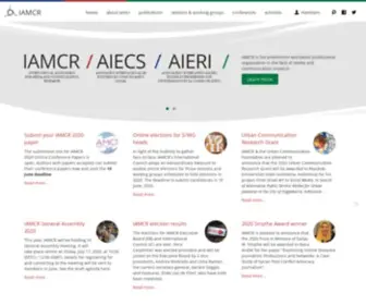 Iamcr.org(International Association for Media and Communication Research) Screenshot
