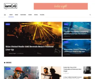 Iamcru.com(IamCrü) Screenshot