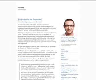 Iamdann.com(Dann Berg) Screenshot