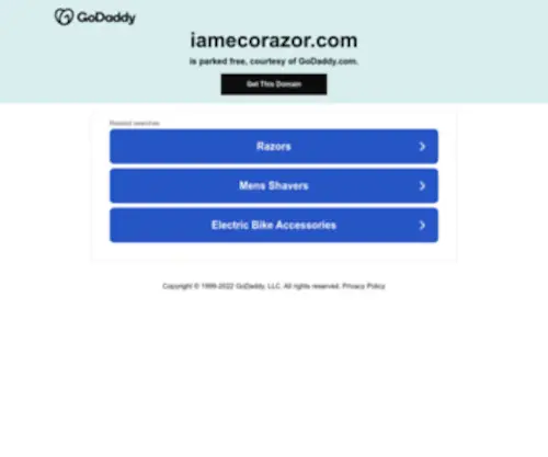 Iamecorazor.com(Eco Razor) Screenshot