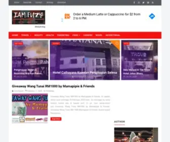 Iamfuzy.com(A personal lifestyle blog) Screenshot
