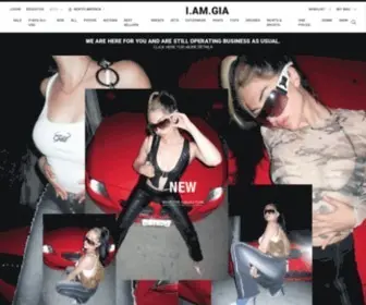 IamGia.com(I.AM.GIA North America) Screenshot