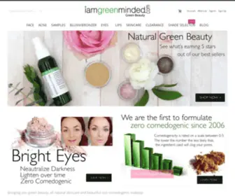 IamGreenminded.com(Green beauty) Screenshot