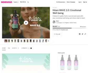 Iamhilani.com(A blend of quality herbs sourced and made with your emotional well) Screenshot