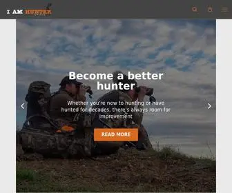 Iamhunter.net(All about the hunt) Screenshot