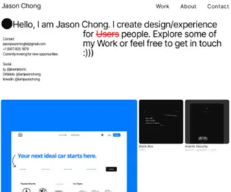 Iamjasonchong.com(Designer) Screenshot