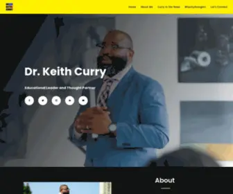 Iamkeithcurry.org(President of Compton College) Screenshot