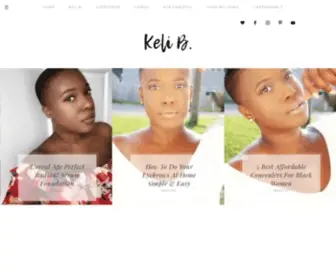 Iamkelib.com(Lifestyle Blogger) Screenshot