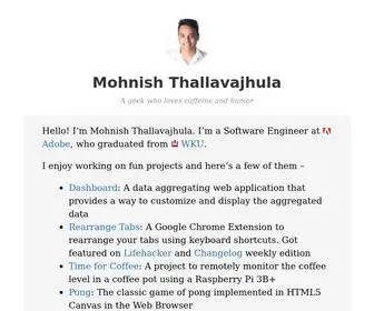 Iam.mt(Mohnish Thallavajhula) Screenshot