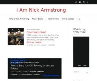 Iamnickarmstrong.com(Iamnickarmstrong) Screenshot