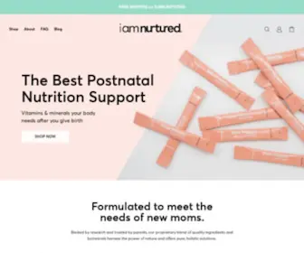 Iamnurtured.com(I Am Nurtured) Screenshot