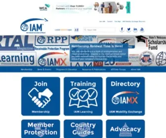 Iamovers.org(International Association of Movers) Screenshot