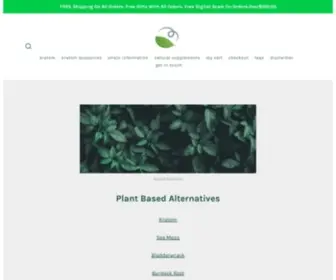 Iamplantbased.com(Kratom Online) Screenshot