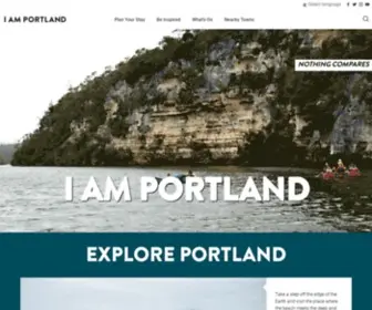 Iamportland.com.au(Portland) Screenshot