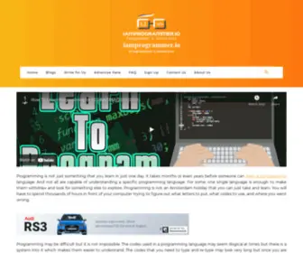 Iamprogrammer.io(Programming) Screenshot