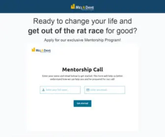 Iamreadytoinvest.com(Mentorship Strategy Call) Screenshot
