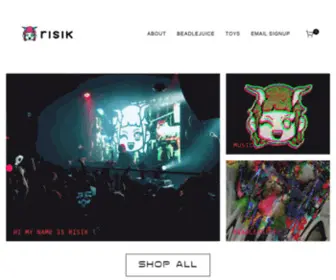 Iamrisik.com(Risik) Screenshot